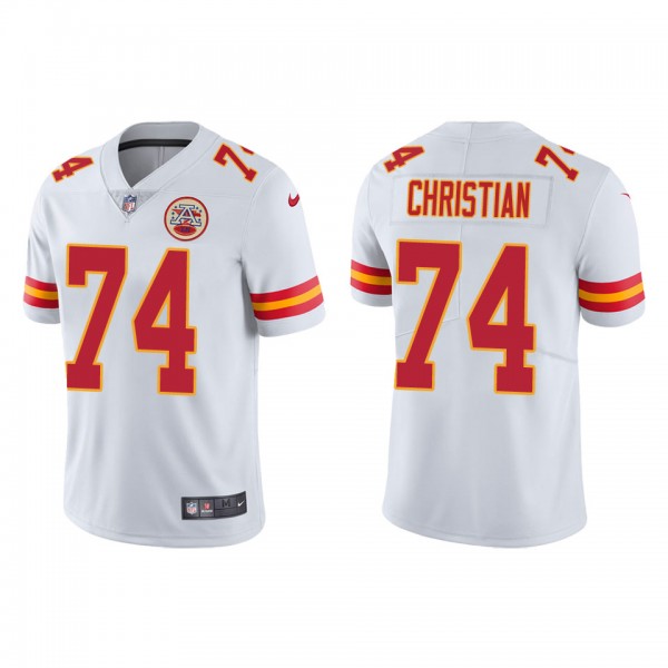 Men's Kansas City Chiefs Geron Christian White Vap...