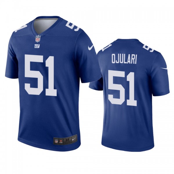 New York Giants Azeez Ojulari Royal Legend Jersey