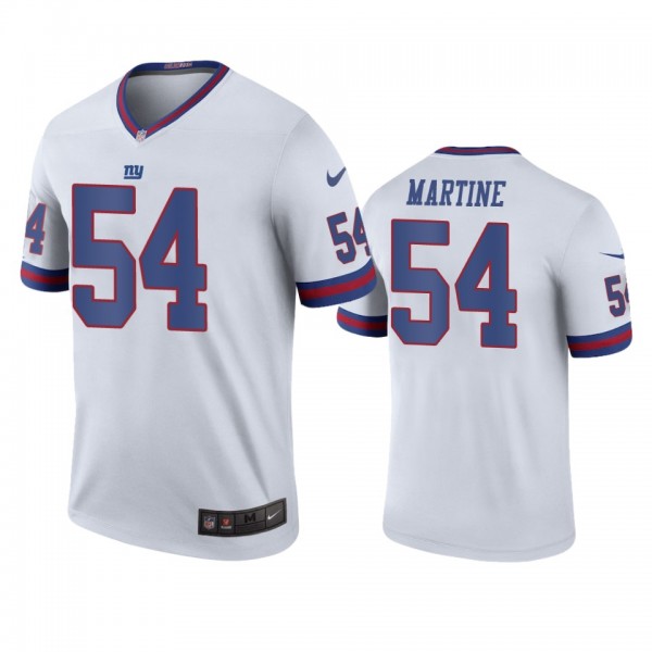 New York Giants Blake Martinez White Color Rush Le...