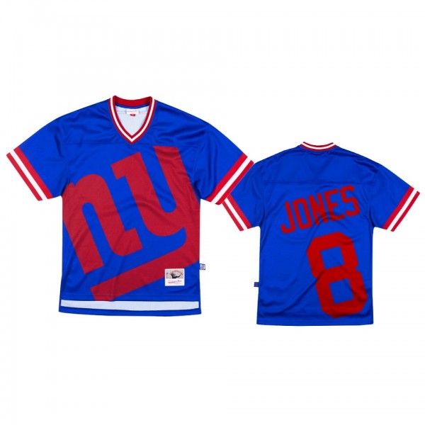 New York Giants Daniel Jones Mitchell & Ness R...