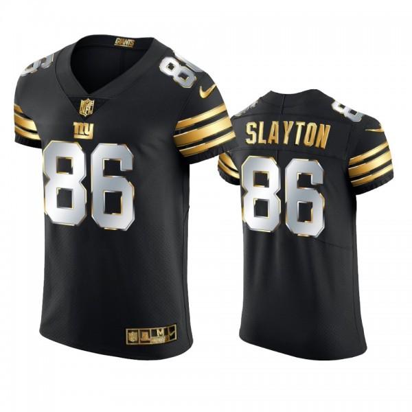 New York Giants Darius Slayton Black 2020-21 Golde...