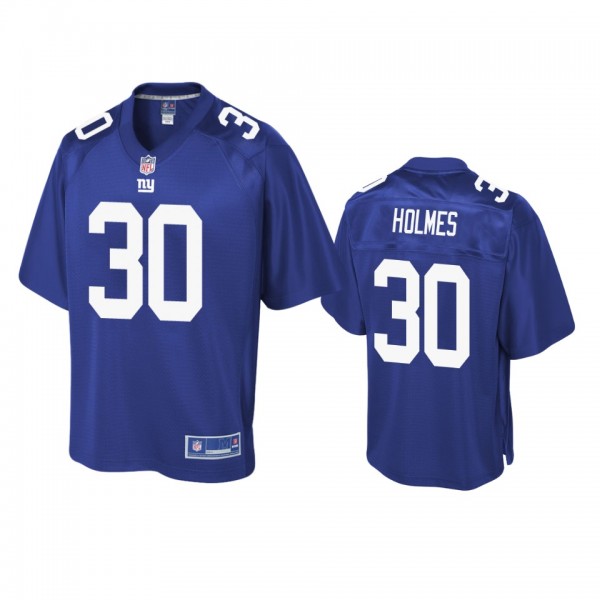 New York Giants Darnay Holmes Royal Pro Line Jerse...