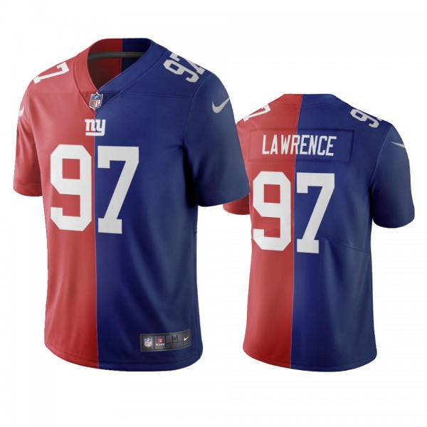 New York Giants Dexter Lawrence Red Royal Two Tone...