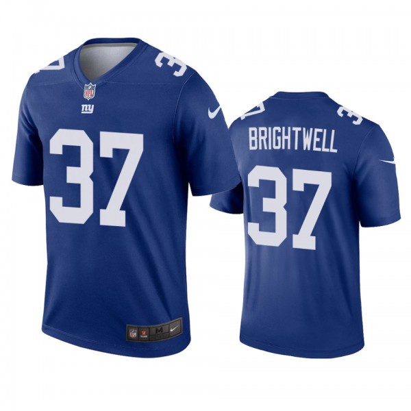 New York Giants Gary Brightwell Royal Legend Jerse...