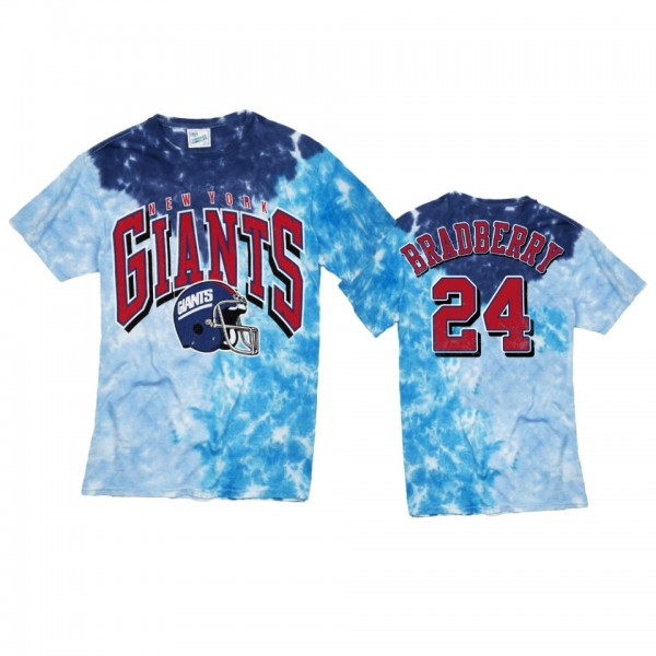 New York Giants James Bradberry Royal Tri Dye Vint...