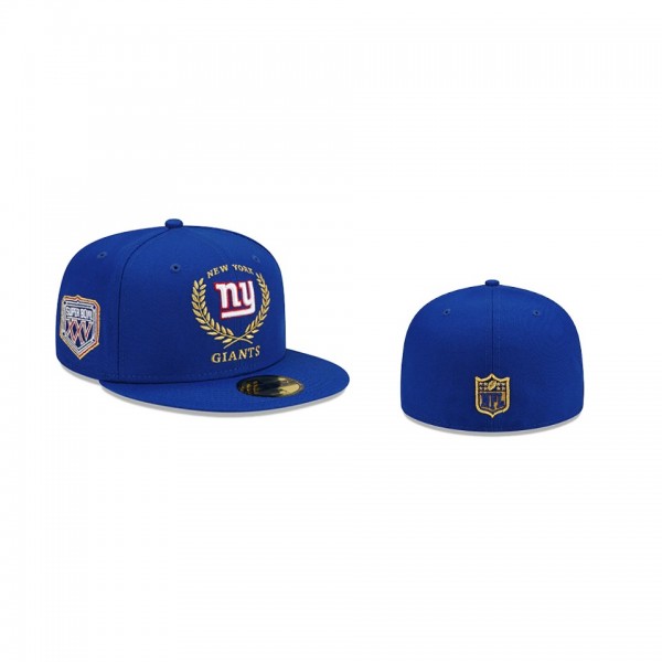 New York Giants Royal Gold Classic 59FIFTY Fitted Hat