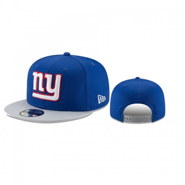 New York Giants Royal Gray 2-Tone Basic 9FIFTY Sna...