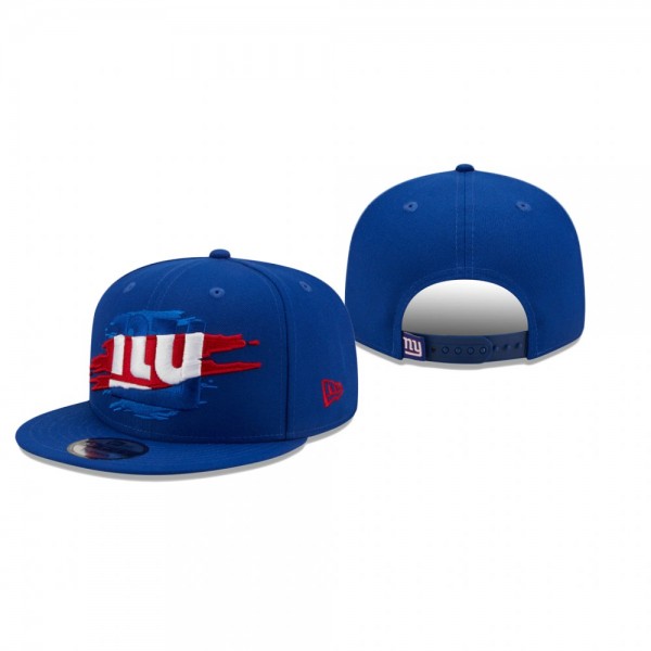 New York Giants Royal Logo Tear 9FIFTY Snapback Hat