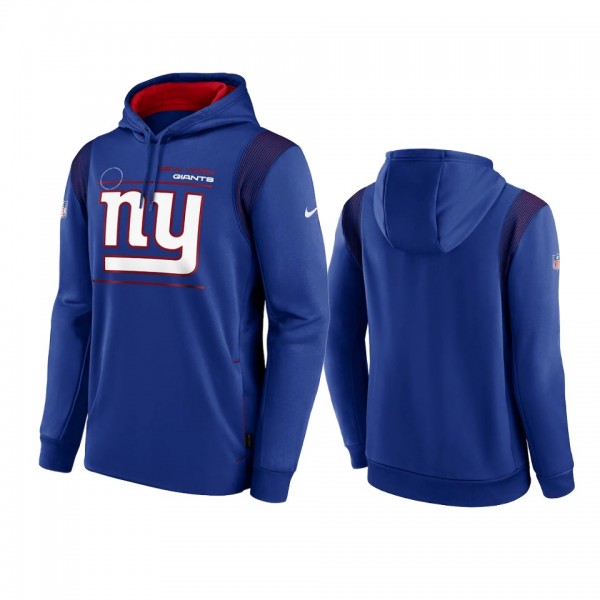 New York Giants Royal Sideline Logo Performance Pu...