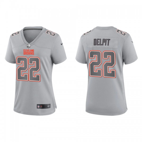 Grant Delpit Women's Cleveland Browns Gray Atmosph...