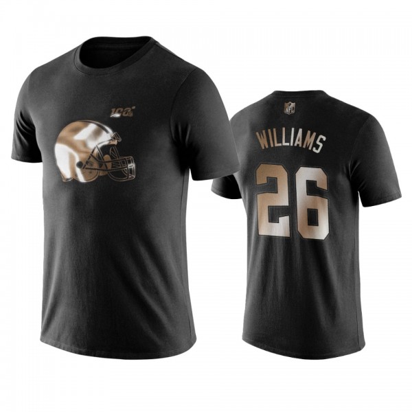 Greedy Williams Cleveland Browns Black Golden 100t...