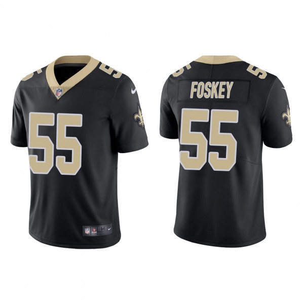 Men's New Orleans Saints Isaiah Foskey Black 2023 ...