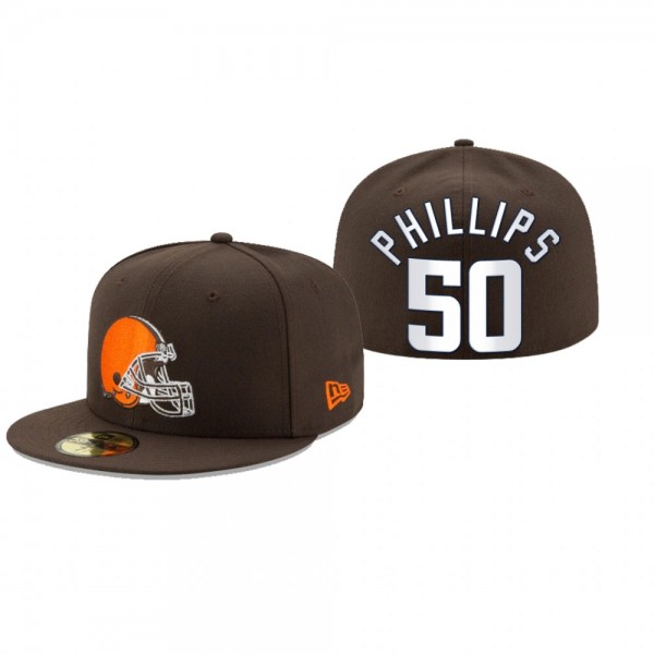 Cleveland Browns Jacob Phillips Brown Omaha 59FIFT...