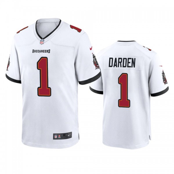 Tampa Bay Buccaneers Jaelon Darden White Game Jers...