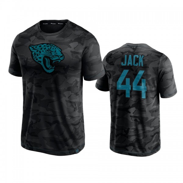 Jacksonville Jaguars Myles Jack Black Camo Jacquard T-Shirt
