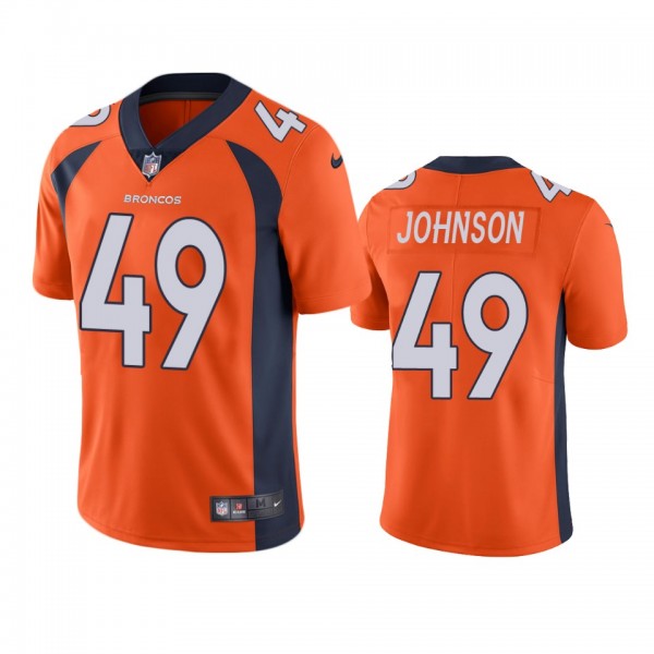 Denver Broncos Jamar Johnson Orange Vapor Limited ...
