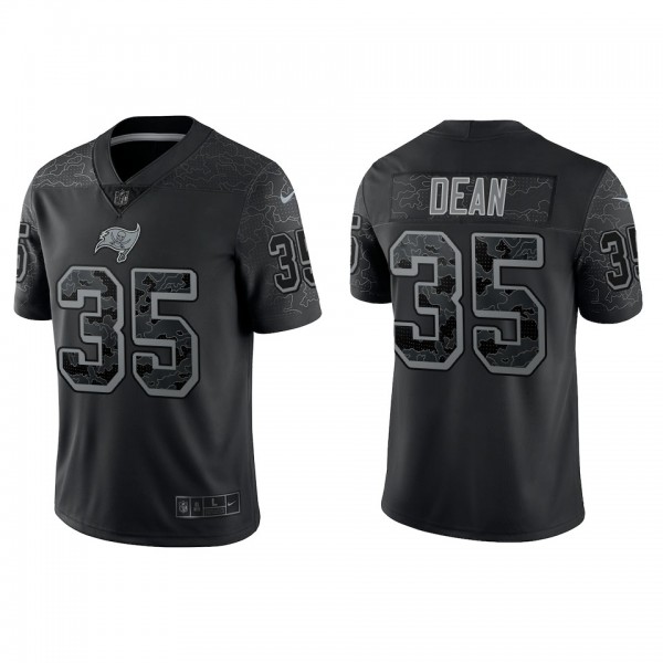 Jamel Dean Tampa Bay Buccaneers Black Reflective L...