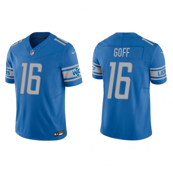 Men's Detroit Lions Jared Goff Blue Vapor F.U.S.E....