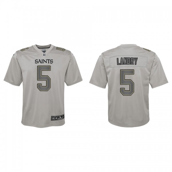 Jarvis Landry Youth New Orleans Saints Gray Atmosp...