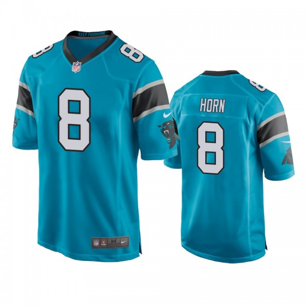 Carolina Panthers Jaycee Horn Blue Game Jersey