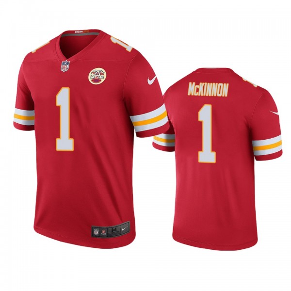 Kansas City Chiefs Jerick McKinnon Red Color Rush ...