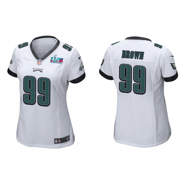 Jerome Brown Women's Philadelphia Eagles Super Bow...