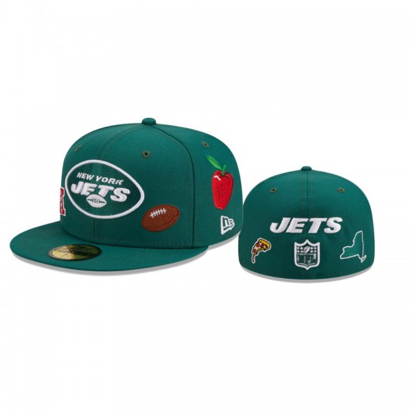 New York Jets Green Team Local 59FIFTY Fitted Hat