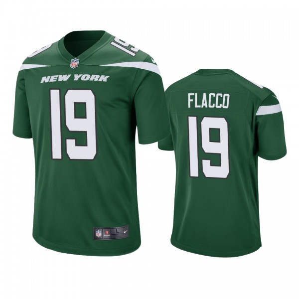 New York Jets Joe Flacco Green Game Jersey