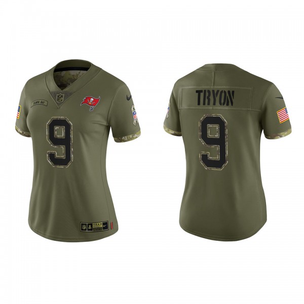 Joe Tryon Women's Tampa Bay Buccaneers Olive 2022 ...