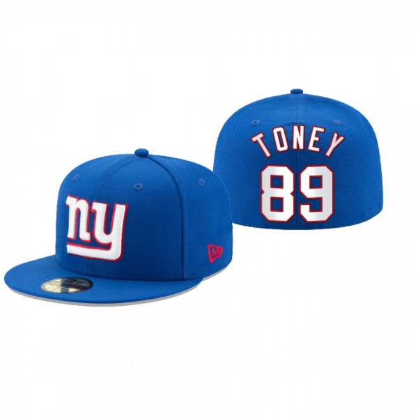 New York Giants Kadarius Toney Royal Omaha 59FIFTY Fitted Hat