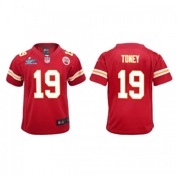 Kadarius Toney Youth Kansas City Chiefs Super Bowl...