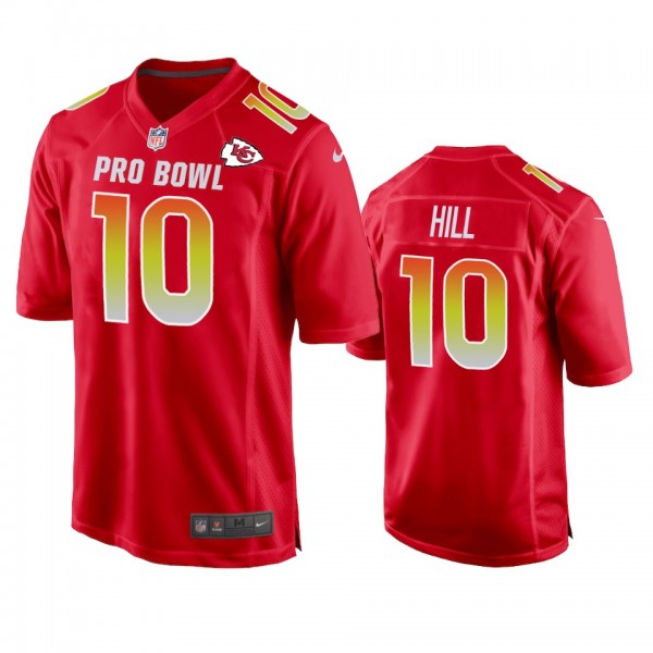 Kansas City Chiefs #10 2019 Pro Bowl Tyreek Hill J...