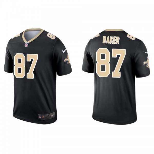 Men's New Orleans Saints Kawaan Baker Black Legend...