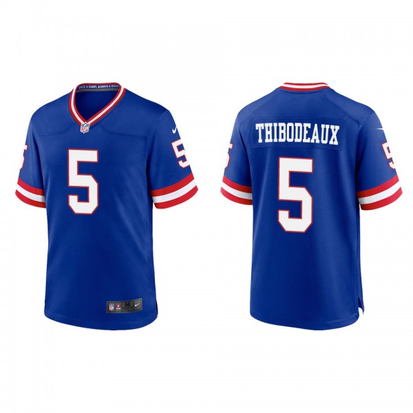 Kayvon Thibodeaux Giants Royal Classic Game Jersey