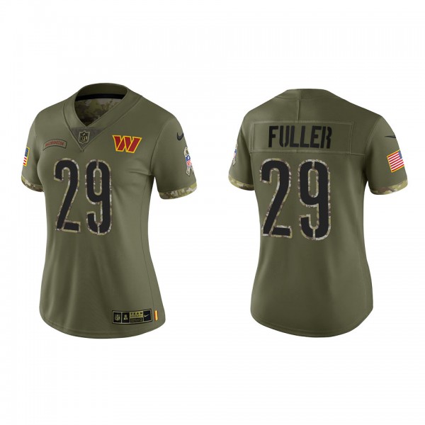 Kendall Fuller Women's Washington Commanders Olive 2022 Salute To Service Limited Jersey