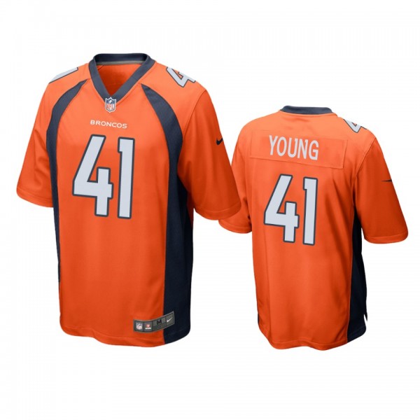 Denver Broncos Kenny Young Orange Game Jersey