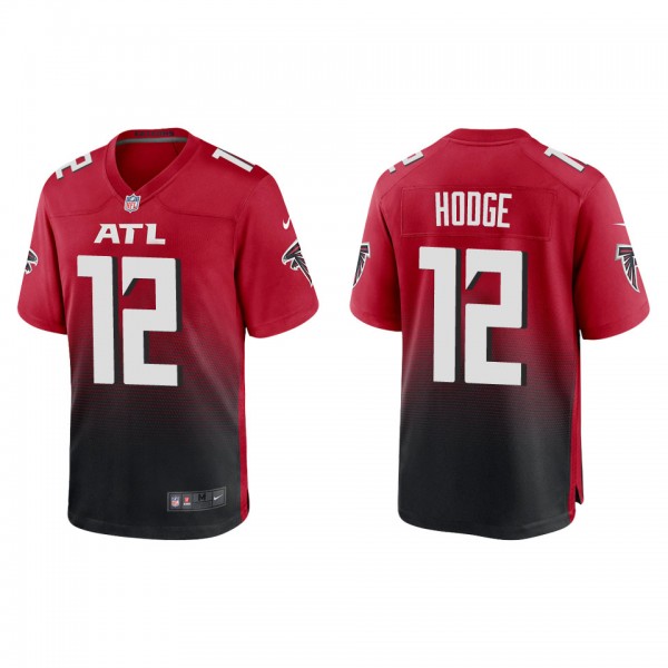 Men's Atlanta Falcons KhaDarel Hodge Red Game Jers...