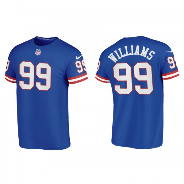 Leonard Williams Giants Royal Classic T-Shirt