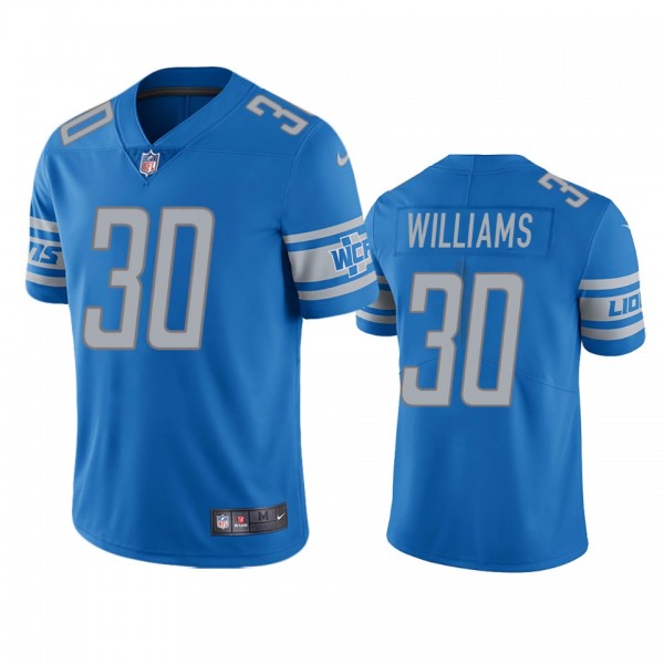 Jamaal Williams Detroit Lions Light Blue Vapor Lim...
