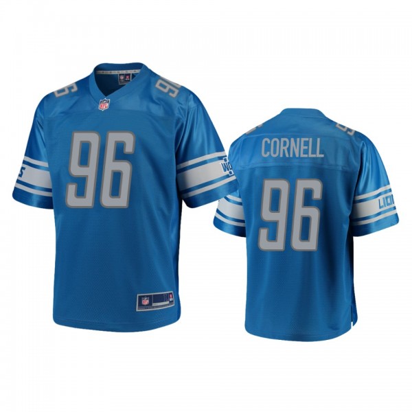 Detroit Lions Jashon Cornell Blue Pro Line Jersey ...