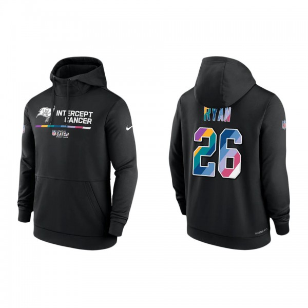 Logan Ryan Tampa Bay Buccaneers 2022 Crucial Catch Therma Performance Pullover Hoodie
