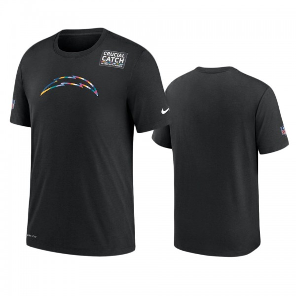 Men's Los Angeles Chargers Black Sideline Crucial ...