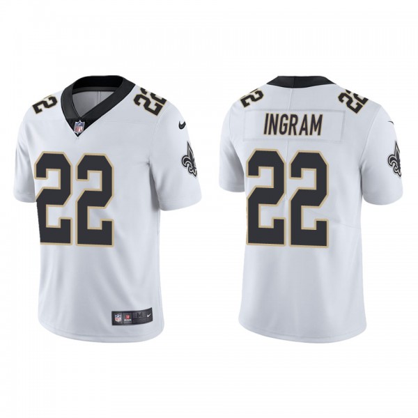 Men's New Orleans Saints Mark Ingram White Vapor L...