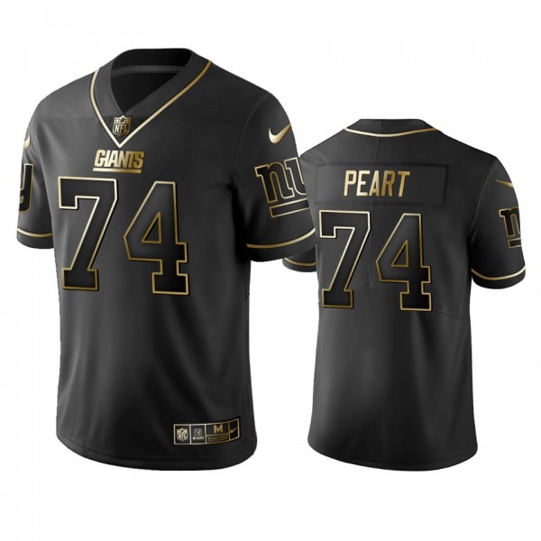 New York Giants Matt Peart Black Vapor Limited Gol...