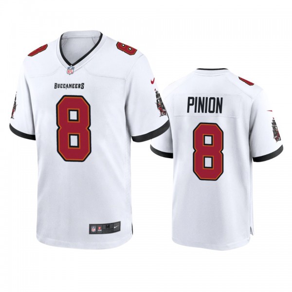 Tampa Bay Buccaneers Bradley Pinion White 2020 Gam...