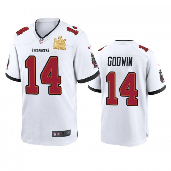 Tampa Bay Buccaneers Chris Godwin White Super Bowl...