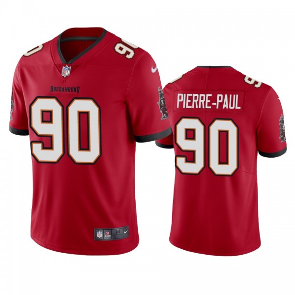 Tampa Bay Buccaneers Jason Pierre-Paul Red 2020 Va...