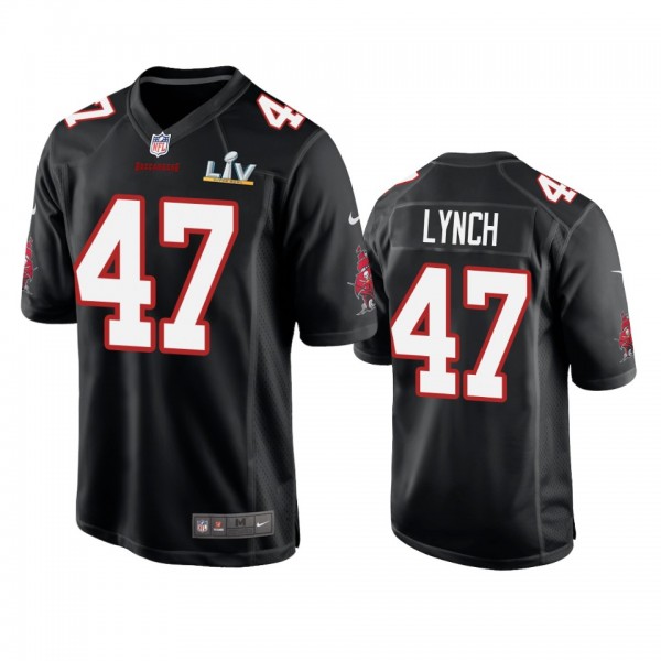 Tampa Bay Buccaneers John Lynch Black Super Bowl L...