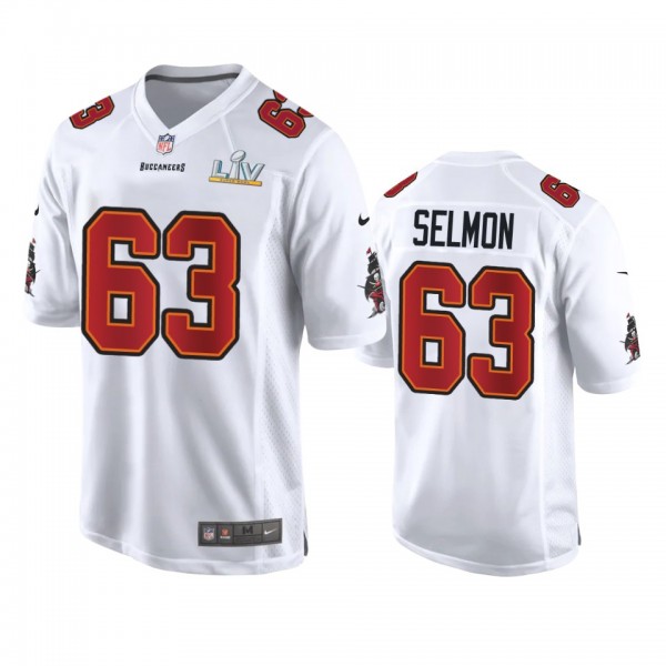 Tampa Bay Buccaneers Lee Roy Selmon White Super Bowl LV Game Fashion Jersey