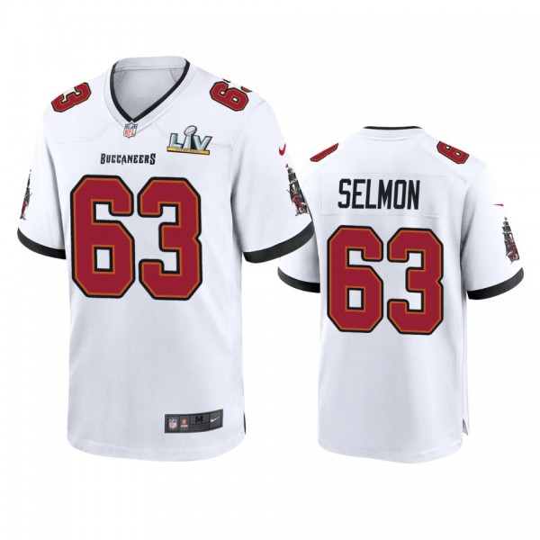 Tampa Bay Buccaneers Lee Roy Selmon White Super Bowl LV Game Jersey